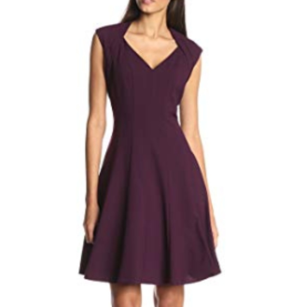 Calvin Klein Women's Fit-and-Flare Dress- Size 6